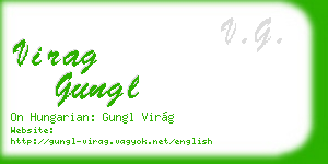 virag gungl business card